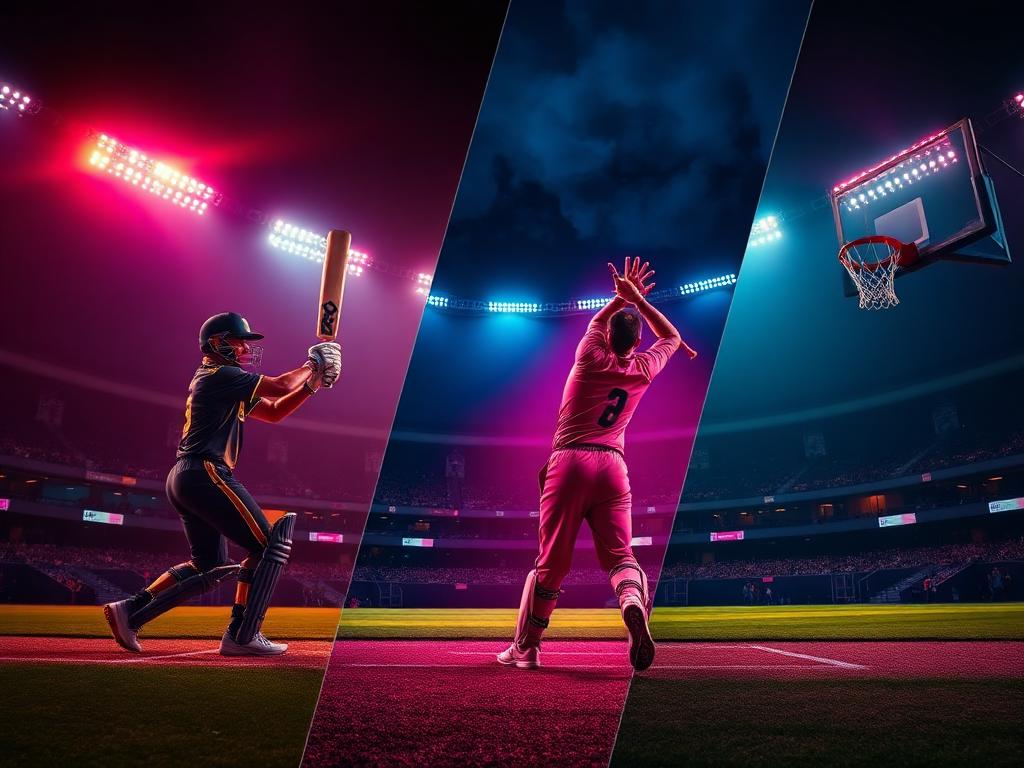 Bat, ball and bucket under the lights